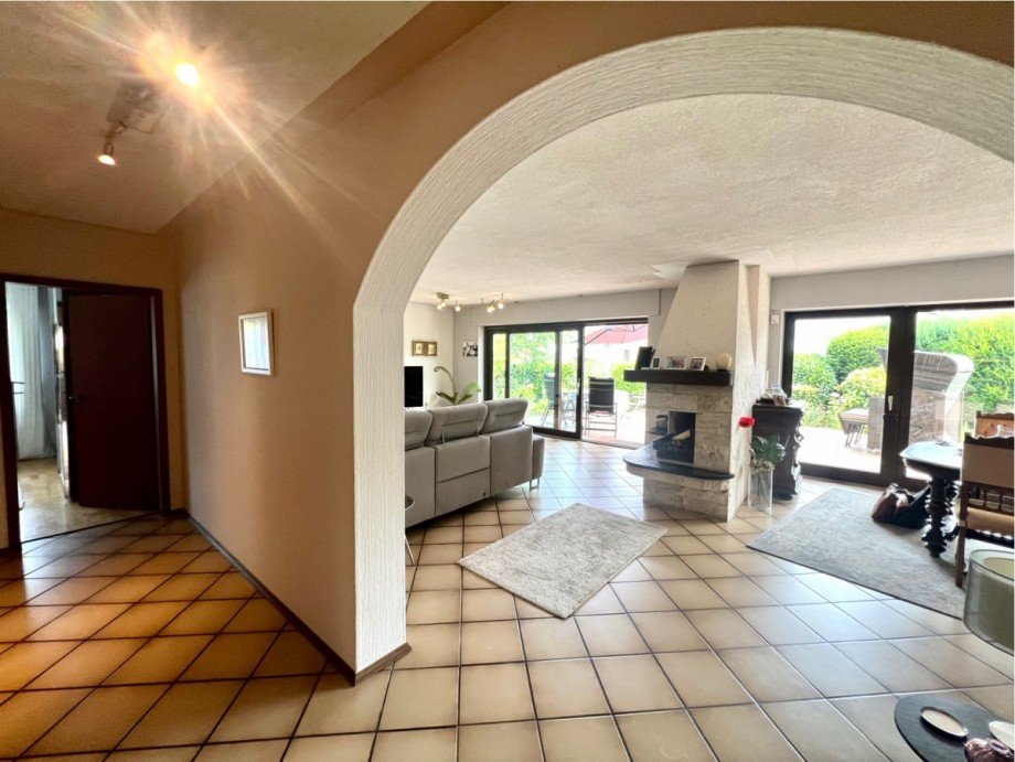 Blick in den Wohn-Essbereich Einfamilienhaus Bergheim