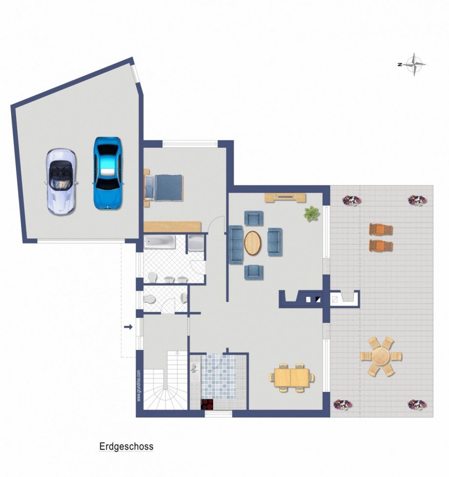 Erdgeschoss Einfamilienhaus Bergheim