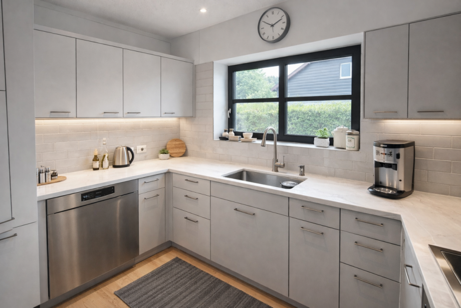 KI optimierte K�che Zweifamilienhaus Bergheim